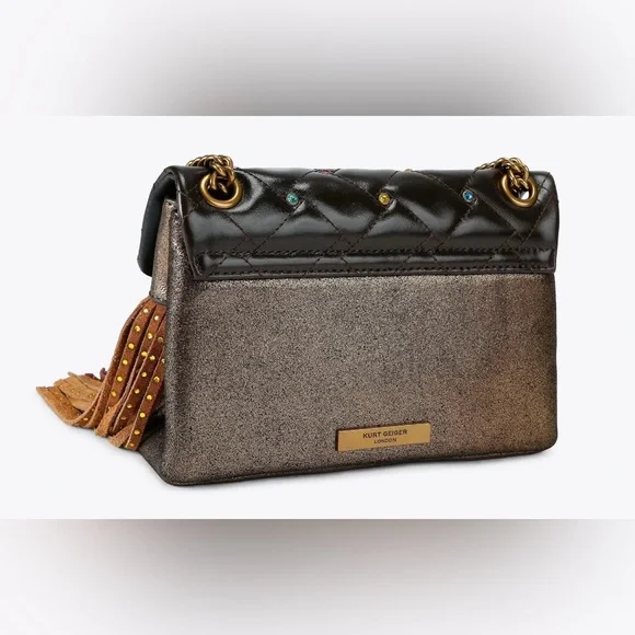 KURT GEIGER Mini Kensington Fringe Bag